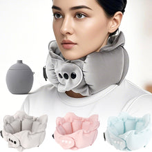 Load image into Gallery viewer, Portable Compression Inflatable U-shaped Pillow Neck Protection Pillow Compact Easy To Store Travel Car Airplane Neck Pillow
