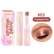 Load image into Gallery viewer, High Gloss Eye Shadow Multi-function Cosmetics Crystal Jelly High Gloss Eye Shadow Super Shiny Multi-color Eye Shadow High Gloss Stick
