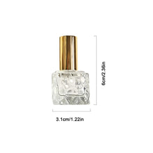 Load image into Gallery viewer, Portable 10ml Rose Gold Perfume Spray Perfume Spray Water Cube Perfume Sample Bottle Perfume Bottles
