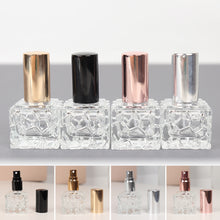 Load image into Gallery viewer, Portable 10ml Rose Gold Perfume Spray Perfume Spray Water Cube Perfume Sample Bottle Perfume Bottles
