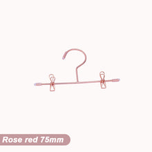 Load image into Gallery viewer, Cotton Doll BJD Doll Metal Clothing Pantyhose Clip Small Hanger Clothing Storage Multi Purpose
