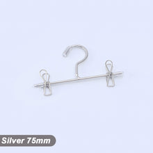 Load image into Gallery viewer, Cotton Doll BJD Doll Metal Clothing Pantyhose Clip Small Hanger Clothing Storage Multi Purpose
