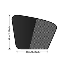 Load image into Gallery viewer, Dual- layer Magnetic Car Sunshades Sun UV Protection for Side Windows Heat Blocking Mesh Sunshade Curtain
