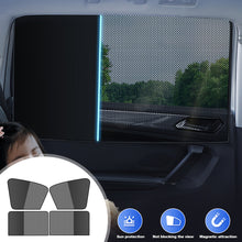 Load image into Gallery viewer, Dual- layer Magnetic Car Sunshades Sun UV Protection for Side Windows Heat Blocking Mesh Sunshade Curtain
