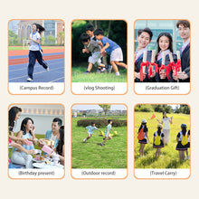 Load image into Gallery viewer, Mini Camera With Screen HD 1080p With Flash Lamp And Battery Dock Portable Retro Ultra Compact Mini Camera Video Recorder Y4000
