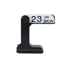 Load image into Gallery viewer, ins Design Desktop Eternal Flipping Calendar Creative Simple Calendar Modern Living Room Decoration Office Stationery
