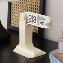 Load image into Gallery viewer, ins Design Desktop Eternal Flipping Calendar Creative Simple Calendar Modern Living Room Decoration Office Stationery
