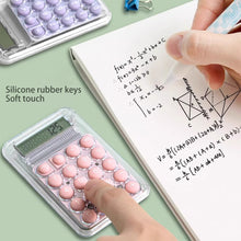 Load image into Gallery viewer, Cute Silent Calculator Mini Version Learning Auxiliary Small Portable Calculator Back To School Supplies Students/Finance
