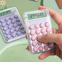 Load image into Gallery viewer, Cute Silent Calculator Mini Version Learning Auxiliary Small Portable Calculator Back To School Supplies Students/Finance
