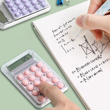 Load image into Gallery viewer, Cute Silent Calculator Mini Version Learning Auxiliary Small Portable Calculator Back To School Supplies Students/Finance
