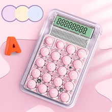 Load image into Gallery viewer, Cute Silent Calculator Mini Version Learning Auxiliary Small Portable Calculator Back To School Supplies Students/Finance
