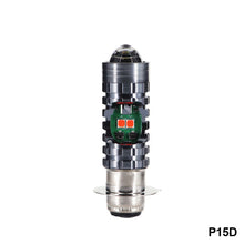 Load image into Gallery viewer, Motorcycle LED Headlight H4 BA20D P15D High Low Beam Scooter Motorbike Headlamp Super Bright Light Front Lamp

