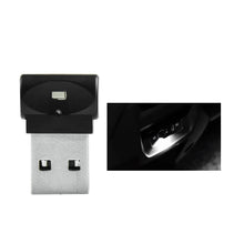 Load image into Gallery viewer, Car USB Interior Ambient Atmosphere Light Foot Lamp LED Signal Lights Auto Reading Lamp Decorations
