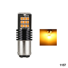 Load image into Gallery viewer, Car LED Reversing Lights Parking Brake Lights Turn Signal Lights White Red BA15S LED 1157 BAY15D Bulb 3030 Bulbs

