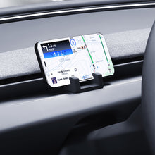 Load image into Gallery viewer, Car Dashboard Phone Holder Air Vent Clip Mobile Cell Phone Stand In Car Liquid Silicone Air Outle For Tesla Model 3 Y Highland Juniper
