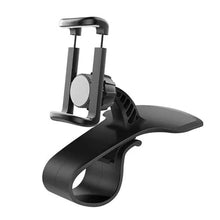 Load image into Gallery viewer, Universal Car Phone Holder Stand Dashboard Car Clip Mount GPS Bracket Car Mobile Phone Support in Car For iPhone Xiaomi Samsung
