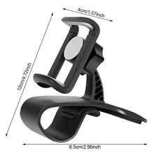 Load image into Gallery viewer, Universal Car Phone Holder Stand Dashboard Car Clip Mount GPS Bracket Car Mobile Phone Support in Car For iPhone Xiaomi Samsung
