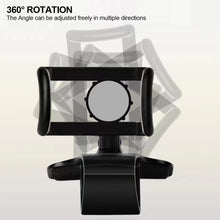Load image into Gallery viewer, Universal Car Phone Holder Stand Dashboard Car Clip Mount GPS Bracket Car Mobile Phone Support in Car For iPhone Xiaomi Samsung
