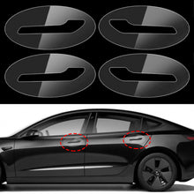 Load image into Gallery viewer, 8Pcs/Set Car Door Handle Scratch Protector Inverted Door Handle Paint Protective TPU Film Clothing For Tesla Model 3 Model Y 2017-2025
