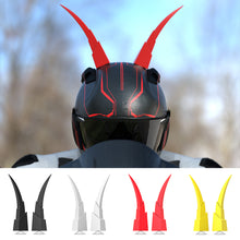 Load image into Gallery viewer, Motorcycle Helmet Devil Horns Long Bull Horn Electric Front Rear Bumper Accessories Car Bike Helmets Decoration

