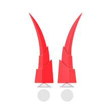Load image into Gallery viewer, Motorcycle Helmet Devil Horns Long Bull Horn Electric Front Rear Bumper Accessories Car Bike Helmets Decoration
