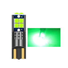 Load image into Gallery viewer, T10 10SMD Car LED Interior Side Light Marker Parking Bulb Canbus No Error DC 12V 3030 Auto Driving License Plate Bulbs Super Bright
