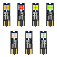 Load image into Gallery viewer, T10 10SMD Car LED Interior Side Light Marker Parking Bulb Canbus No Error DC 12V 3030 Auto Driving License Plate Bulbs Super Bright
