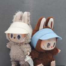 Load image into Gallery viewer, Miniature Peaked Cap for 17cm Labubu Dolls Cute DIY Doll Clothes Fashion Accessories Lovely Outfit Gifts for Girls Friends
