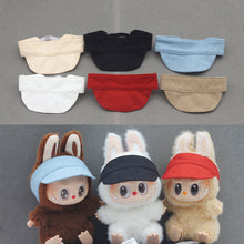 Load image into Gallery viewer, Miniature Peaked Cap for 17cm Labubu Dolls Cute DIY Doll Clothes Fashion Accessories Lovely Outfit Gifts for Girls Friends
