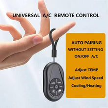 Load image into Gallery viewer, Portable Universal Air Conditioner Remote Control Supports Manual Code Matching Auto-Learning
