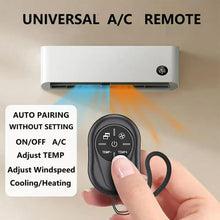 Load image into Gallery viewer, Portable Universal Air Conditioner Remote Control Supports Manual Code Matching Auto-Learning
