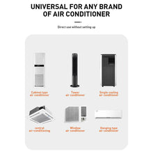 Load image into Gallery viewer, Portable Universal Air Conditioner Remote Control Supports Manual Code Matching Auto-Learning
