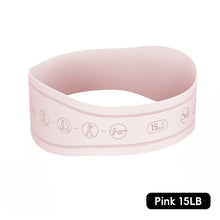 Load image into Gallery viewer, 1PC 15/25/35/50LB Yoga Pilates Silicone Elastic Band Women's Hip Lifting Stretch Resistance Band Home Fitness Products
