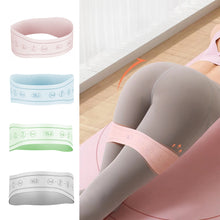 Load image into Gallery viewer, 1PC 15/25/35/50LB Yoga Pilates Silicone Elastic Band Women's Hip Lifting Stretch Resistance Band Home Fitness Products
