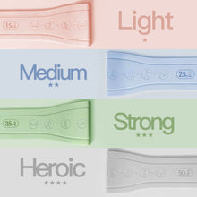 Load image into Gallery viewer, 1PC 15/25/35/50LB Yoga Pilates Silicone Elastic Band Women's Hip Lifting Stretch Resistance Band Home Fitness Products
