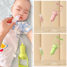 Load image into Gallery viewer, Newborns Infants Hand Pulled Negative Pressure Nasal Suction Device Nasal Mucus Feces Home Appliance Prevent Backflow
