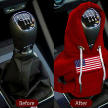 Load image into Gallery viewer, Car Gear Lever Cover Hoodie Car Gear Lever Hood Lining Gear Lever Handle Set Accessories
