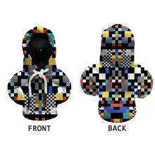 Load image into Gallery viewer, Mosaic Pattern Car Gear Decoration Hoodie Digital Printing Gear Lever Gear Lever Mini Hood Protective Cover
