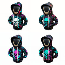Load image into Gallery viewer, Creative Skull Car Gear Lever Hooded Clothes Car Gear Lever Cover Small Hoodie Car Interior Gear Shift Cover
