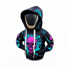 Load image into Gallery viewer, Creative Skull Car Gear Lever Hooded Clothes Car Gear Lever Cover Small Hoodie Car Interior Gear Shift Cover
