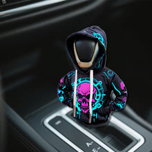 Load image into Gallery viewer, Creative Skull Car Gear Lever Hooded Clothes Car Gear Lever Cover Small Hoodie Car Interior Gear Shift Cover
