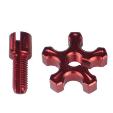 Load image into Gallery viewer, CNC Aluminum Alloy Motorcycle Cluth Adjustment Plugs Screws for Race Large Displacement Motorcycle

