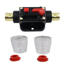 Load image into Gallery viewer, Automobile Truck Resettable Fuse Short Protection Fuse Holder Resettable Circuit Breaker 20A 30A 40A 50A 60A 80A 100A 125A 150A
