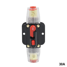Load image into Gallery viewer, Automobile Truck Resettable Fuse Short Protection Fuse Holder Resettable Circuit Breaker 20A 30A 40A 50A 60A 80A 100A 125A 150A
