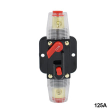 Load image into Gallery viewer, Automobile Truck Resettable Fuse Short Protection Fuse Holder Resettable Circuit Breaker 20A 30A 40A 50A 60A 80A 100A 125A 150A
