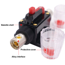 Load image into Gallery viewer, Automobile Truck Resettable Fuse Short Protection Fuse Holder Resettable Circuit Breaker 20A 30A 40A 50A 60A 80A 100A 125A 150A
