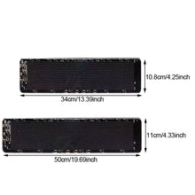 Load image into Gallery viewer, 1/2Pcs Car Soft LED Demon Eyes Screen Pixel Panel Light DIY Programmable Flexible Decoraive Light For Car Truck Board Windshield
