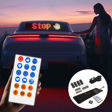 Load image into Gallery viewer, 1/2Pcs Car Soft LED Demon Eyes Screen Pixel Panel Light DIY Programmable Flexible Decoraive Light For Car Truck Board Windshield
