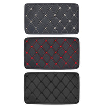 Load image into Gallery viewer, Universal Car PU Leather Center Console Box Pad Protector Armrest Pad Cover Non-slip Leather Auto Decoration Styling Arm Rest
