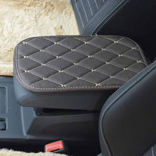 Load image into Gallery viewer, Universal Car PU Leather Center Console Box Pad Protector Armrest Pad Cover Non-slip Leather Auto Decoration Styling Arm Rest
